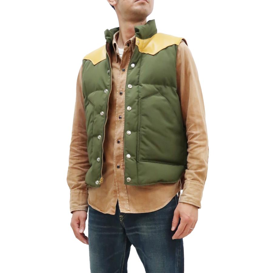 SUGAR CANE シュガーケーン ダウンベスト Sugar Cane レザーヨーク