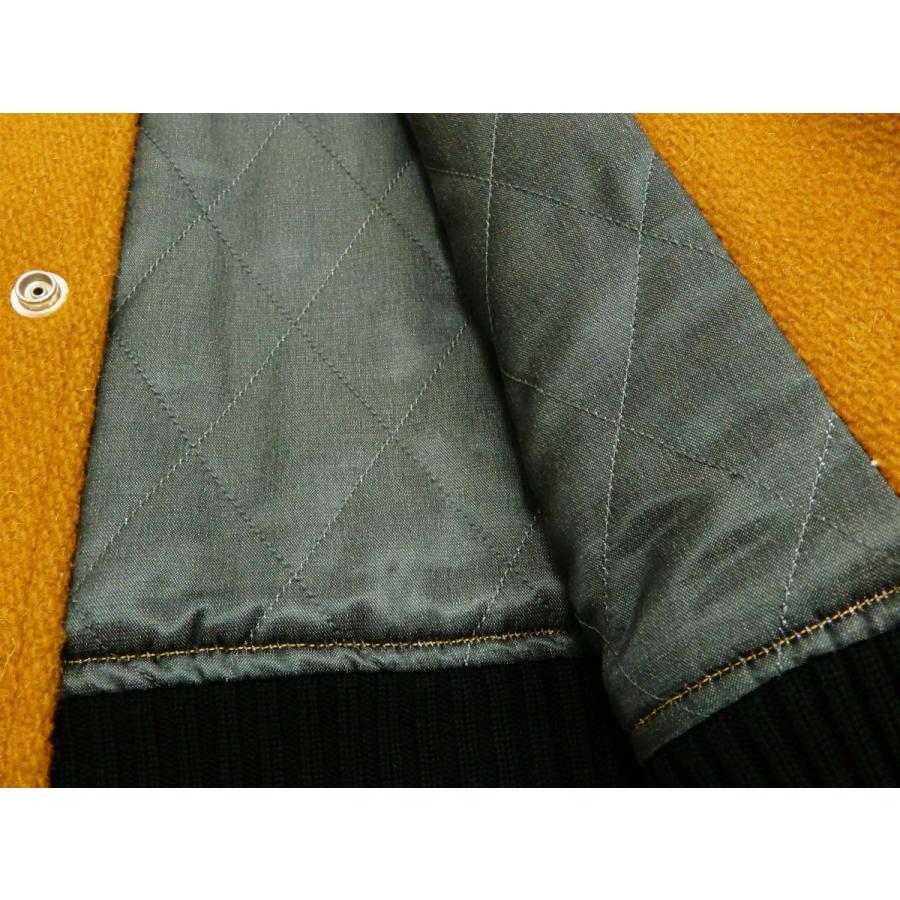 WHITESVILLE ホワイツビル スタジャン WV14904 メルトン x 本革