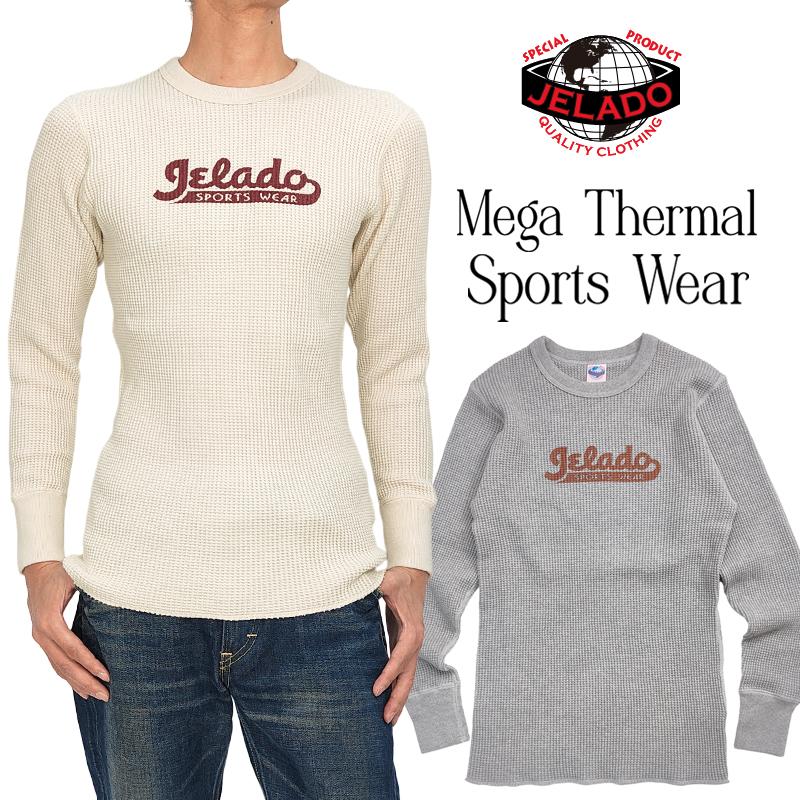 JELADO（ジェラード） Mega Thermal Sport Wear サーマル長袖Tシャツ