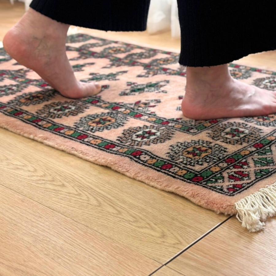 パキスタンラグ ラグ 絨毯 カーペット ラグマット 玄関マット 段通ラグ