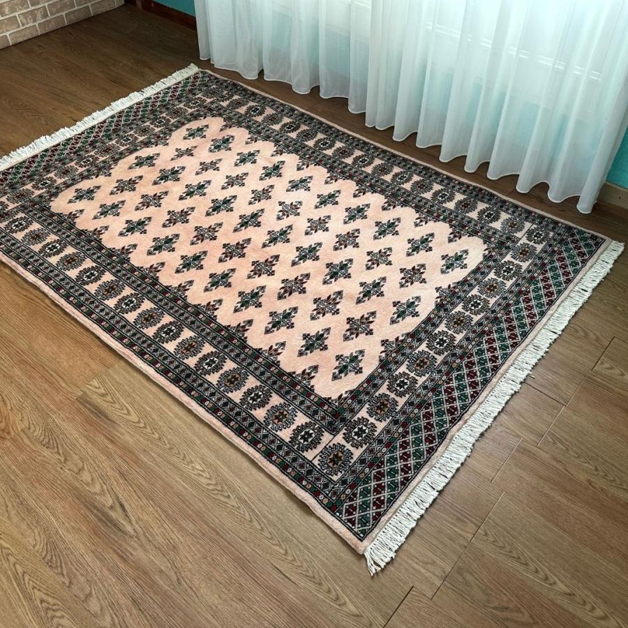 パキスタンラグ ラグ 絨毯 カーペット ラグマット 玄関マット 段通ラグ