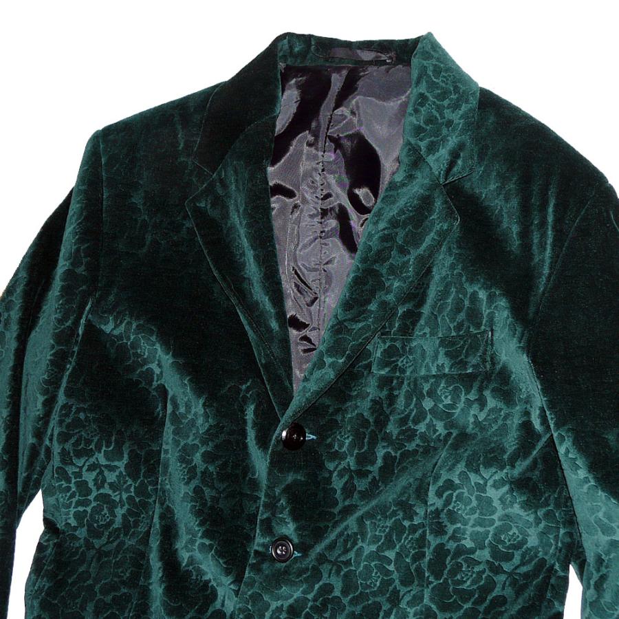 JOHNSONS/LA ROCKA! 80s VINTAGE Rockabilly Velvet Jacket and