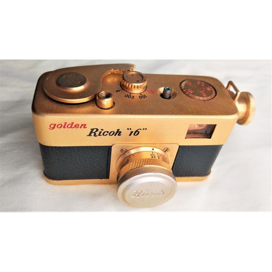 golden Ricoh 16 16mmカメラ 中古 : アンティークス浪漫館プロ - 通販