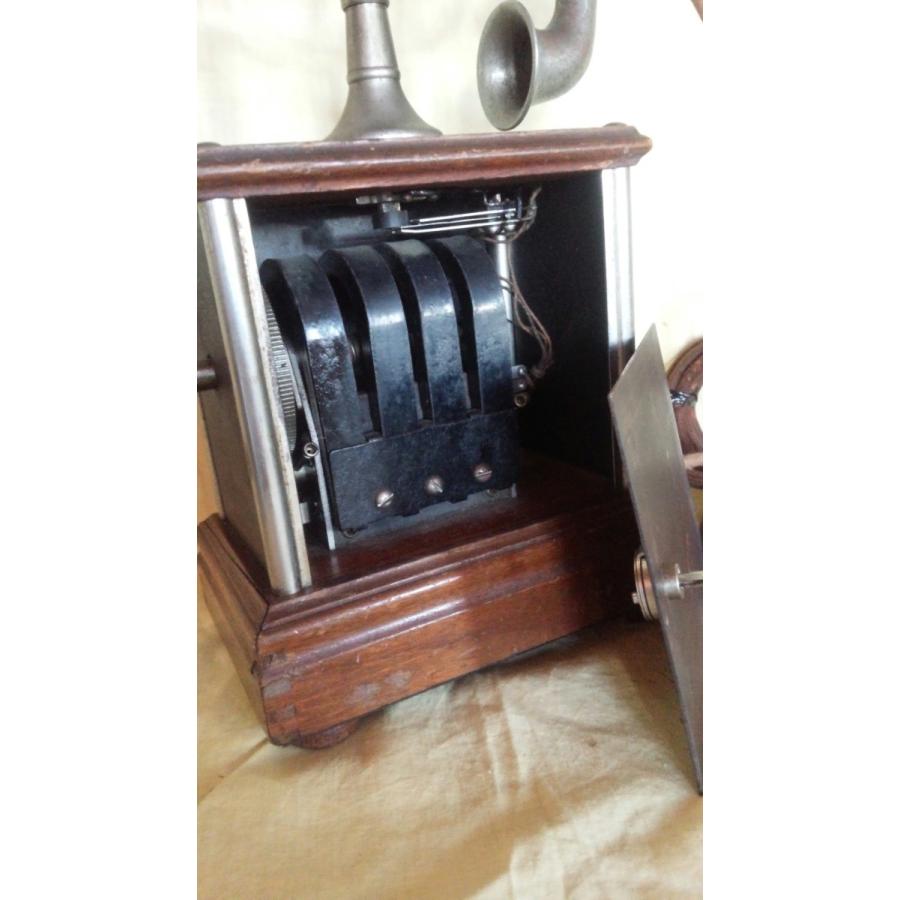 デルビル磁石式甲号卓上電話機（明治〜昭和レトロ・骨董扱い