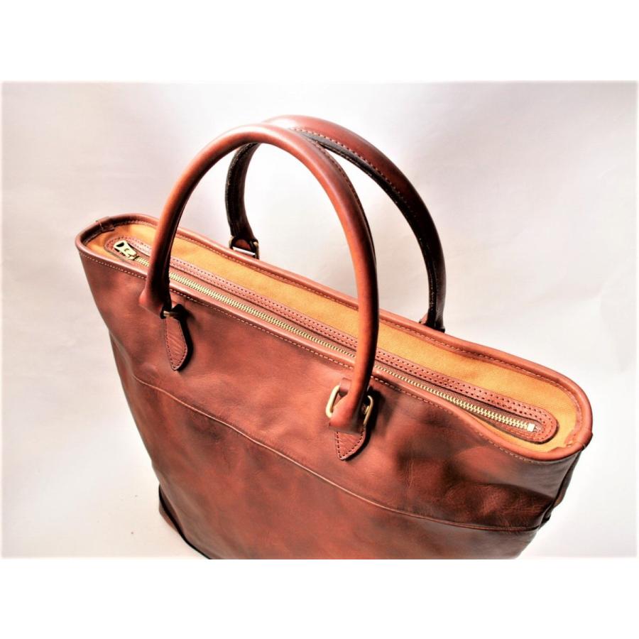 ヴァスコ レザー ネルソン 2WAYバッグ トートバッグ キャメル VASCO