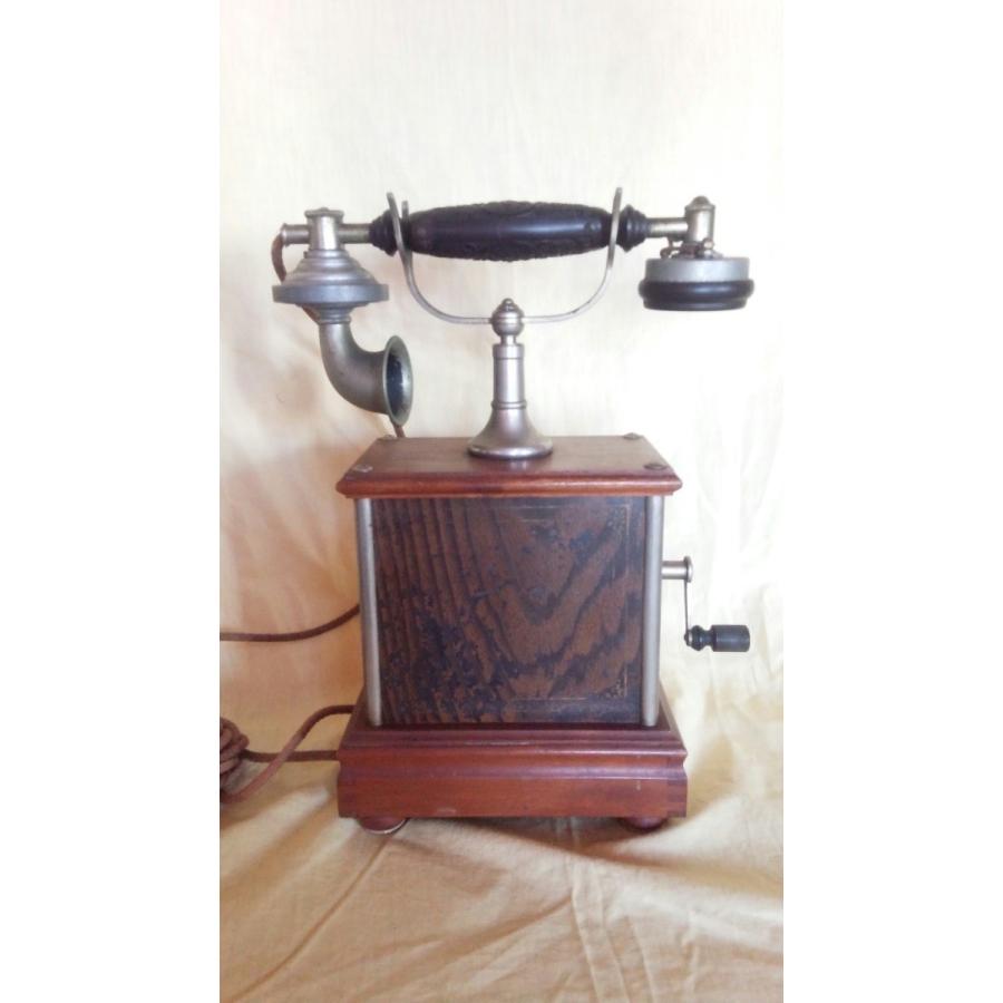 デルビル磁石式甲号卓上電話機（明治〜昭和レトロ・骨董扱い