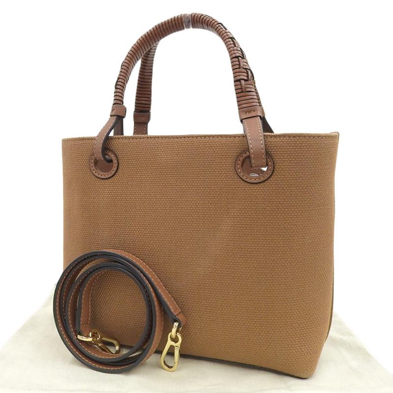 LOEWE（ロエベ） アナグラム トートバッグ ミニ 2WAYバッグ キャンバス