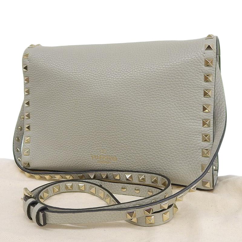 VALENTINO（ヴァレンティノ） ロックスタッズ ショルダーバッグ レザー