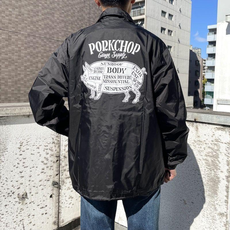 全2色】PORKCHOP GARAGE SUPPLY PORK BACK COACH JKT コーチジャケット