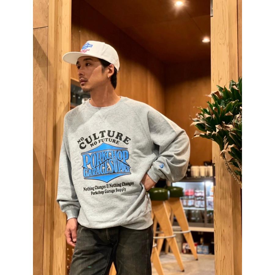 Pork Chop Garage Supply スウェット ネイビー ポークチョップ PORKCHO
