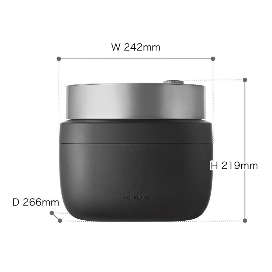 BALMUDA（バルミューダ） ［ BALMUDA The Gohan ］正規 ザ・ゴハン