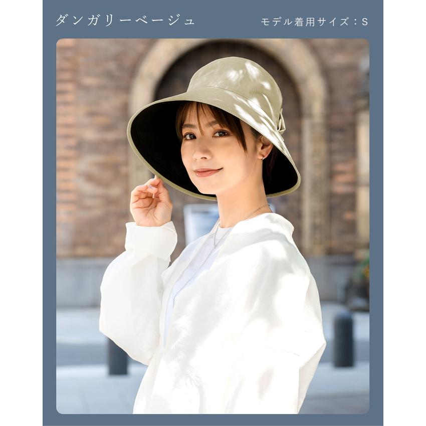 ロサブラン ハット レディース uv 帽子 日焼け防止 UV 完全遮光 100