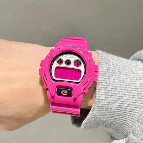 G-SHOCK G-ショック クレイジーカラーズ ビビットピンク DW6900系 三つ