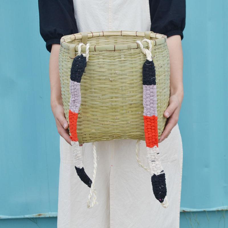 竹製 背負い籠 しょいかご 背負いかご リュック 竹かご : ラタンハウス