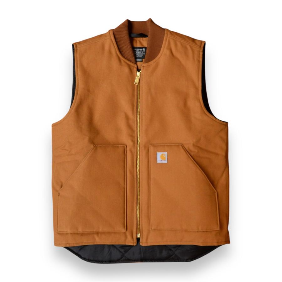 Carhartt（カーハート） ダック ベスト 106676 Relaxed Fit ブラウン