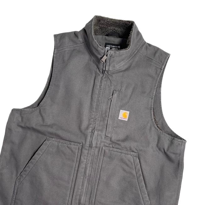 Carhartt（カーハート） ウォッシュド ダック シェルパ ライン モック