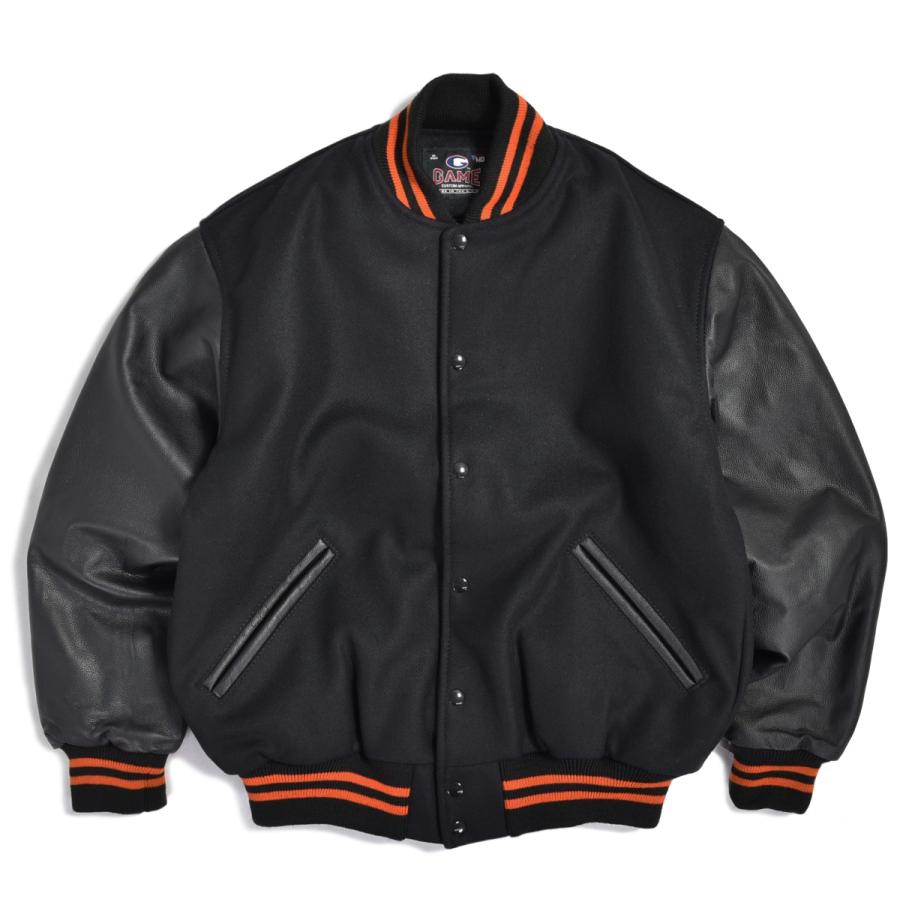 ゲームスポーツウェア ウール レザー バーシティー ジャケット