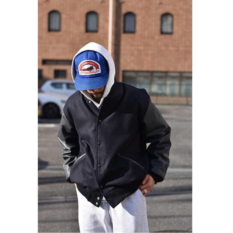 ゲームスポーツウェア ウール レザー バーシティー ジャケット