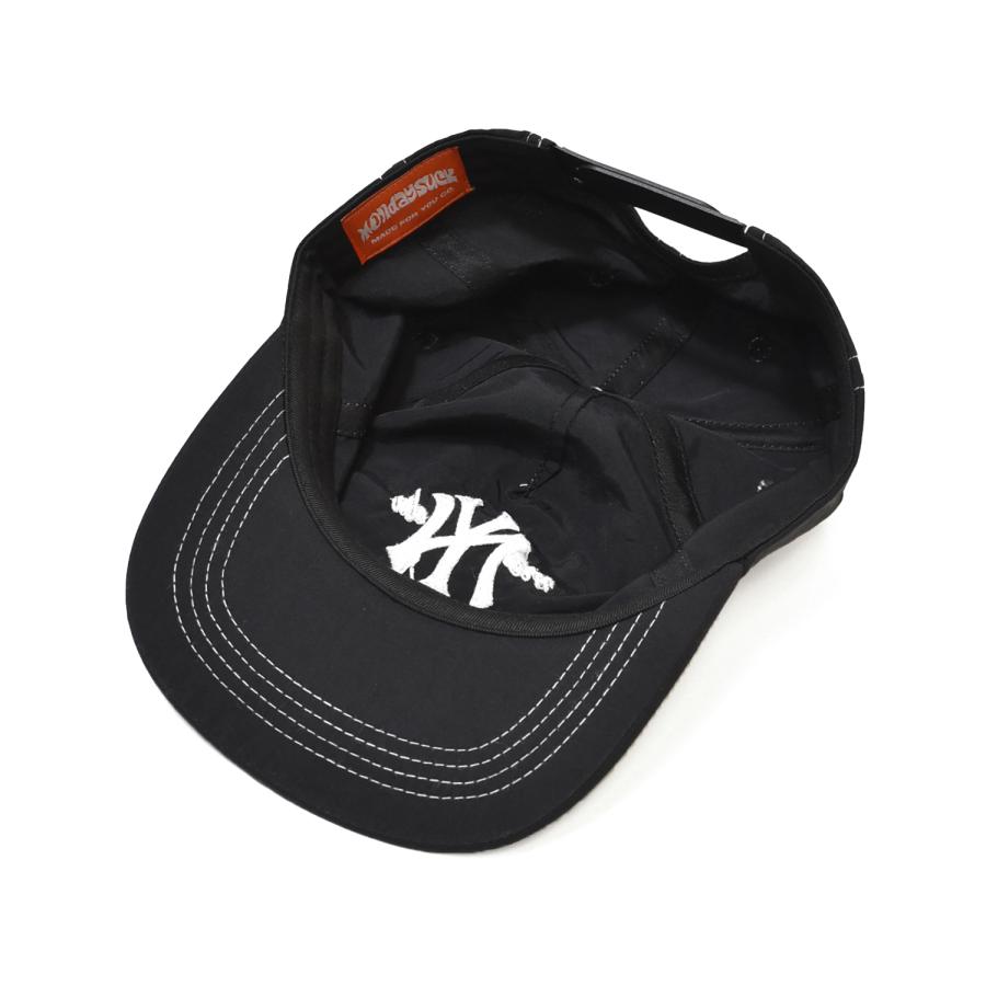 Mondaysuck Nylon NYC Hat - Black マンデーサック ナイロンキャップ
