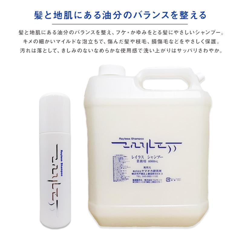 レイラス シャンプー 4000ml + トリートメント 計2個 業務用セット|4L