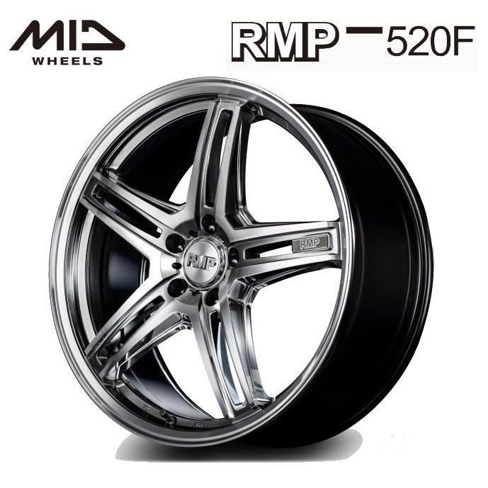 RMP MID RMP 520F 17インチ 7J インセット48 5穴 PCD 100 ハイパー