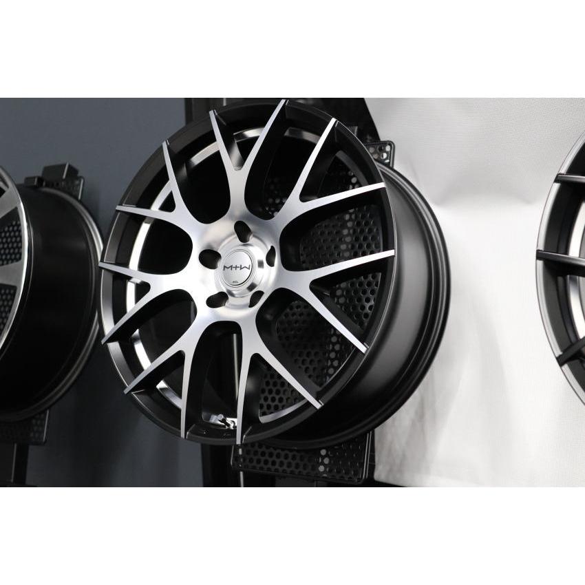 マルカサービス MID MTW TW027 for TESLA 18インチ 8J インセット33 5