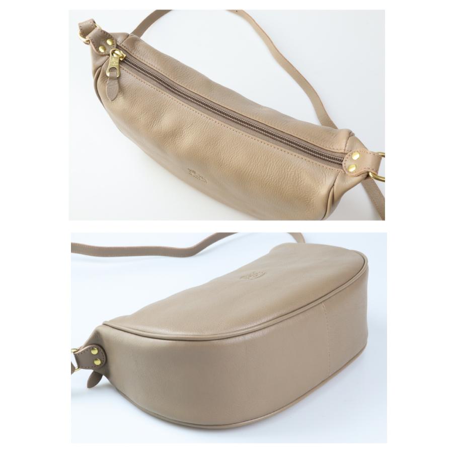 IL BISONTE（イルビゾンテ） バッグ 三日月2WAYレザーショルダーバッグ