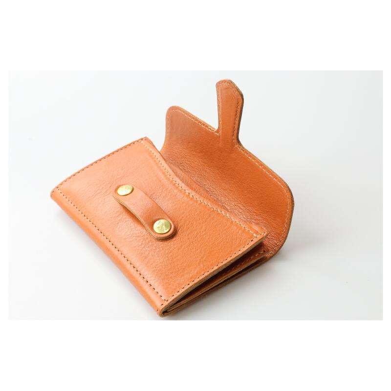 IL BISONTE（イルビゾンテ） カードケース 名刺入れ 差込フラップ