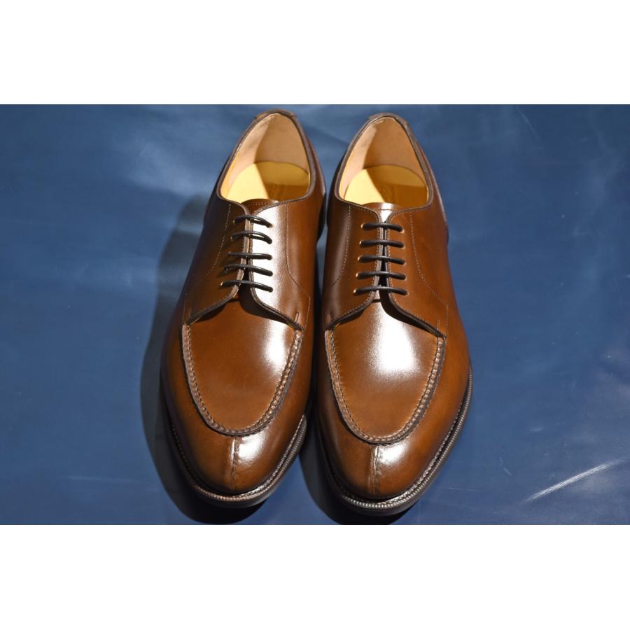 RAYMAR】Allan2 BR スキンステッチUチップ ウイスキー ブラウン