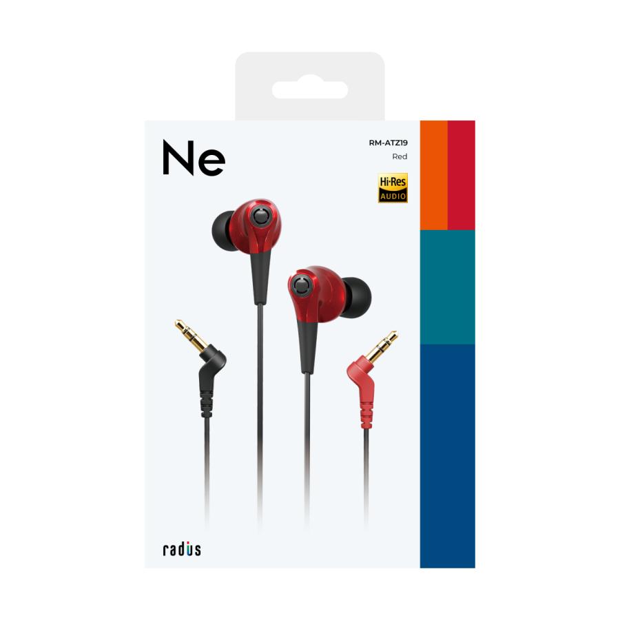 radius（ラディウス） radius RM-ATZ19 バイノーラル録音イヤホン型