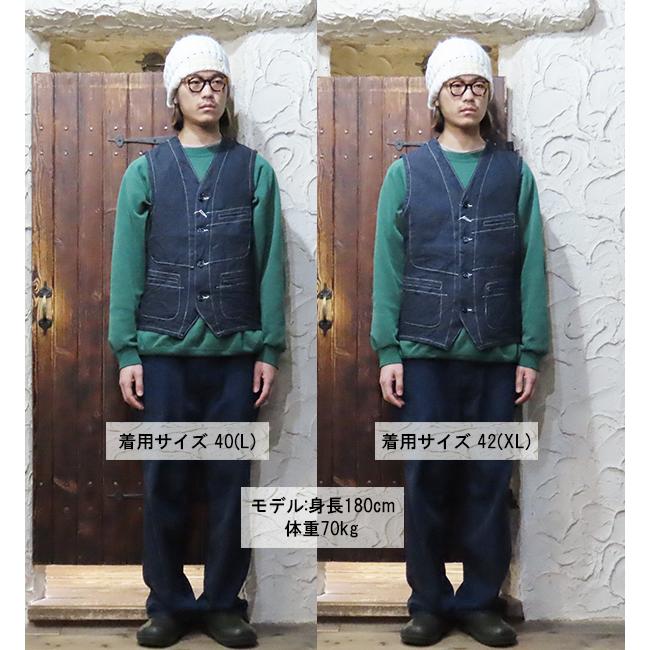 SUGAR CANE シュガーケーン SC15702 11oz. BLUE DENIM WORK VEST