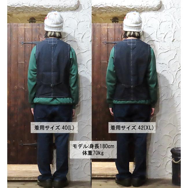 SUGAR CANE シュガーケーン SC15702 11oz. BLUE DENIM WORK VEST