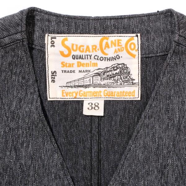 SUGAR CANE シュガーケーン ワークベスト SC12795 9oz COTTON COVERT