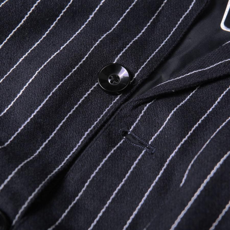 全品送料無料 期間限定 SALE 【ラスト1】 ストライプ チェスターコート