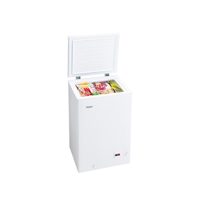Haier（ハイアール） JF-NC100A-W 上開き式冷凍庫 100L ホワイト 直冷