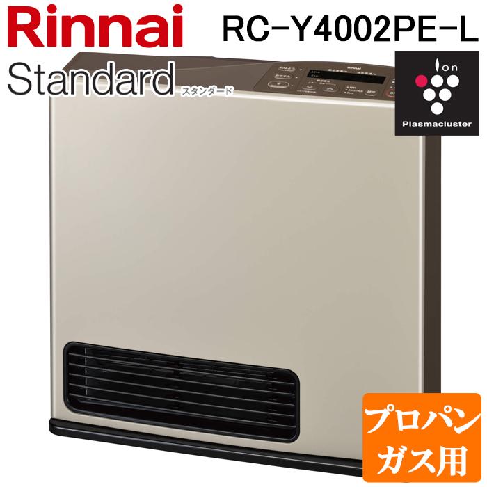 リンナイ（Rinnai） RC-Y4002PE-L-LP 2025年製 ガスファンヒーター
