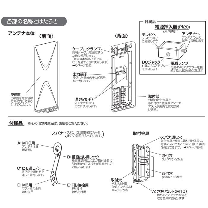 DXアンテナ (送料無料) UH26BA UHF平面アンテナ(26素子相当/ブースター