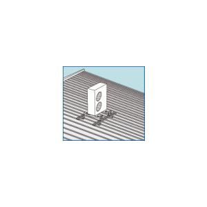 日晴金属 PC-YSJ60 PCキャッチャー 折板屋根(緩傾斜)用 (PC-YSG60の