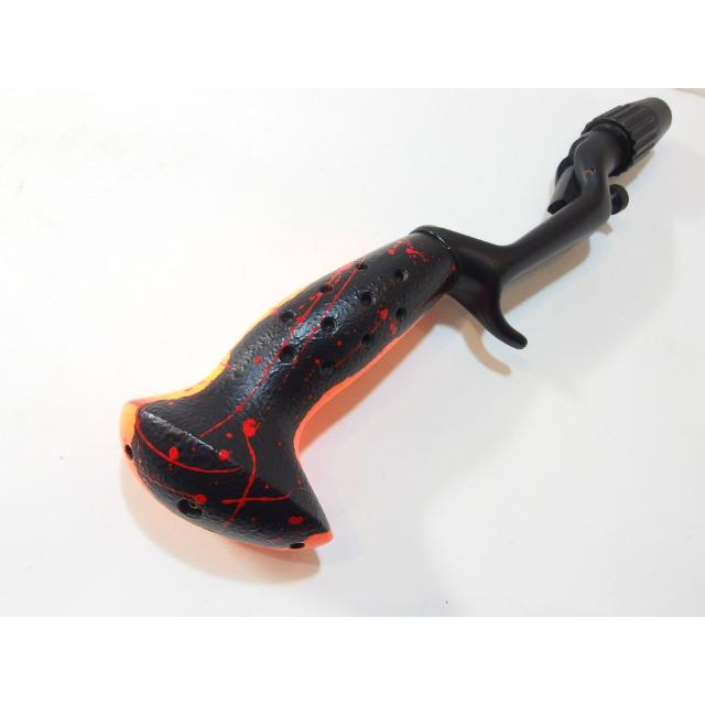 レコード キラーグリップ オレンジx黒 ホラー 面割れ 血しぶき