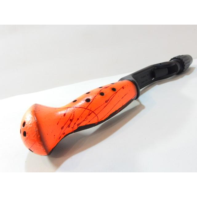 レコード キラーグリップ オレンジx黒 ホラー 面割れ 血しぶき