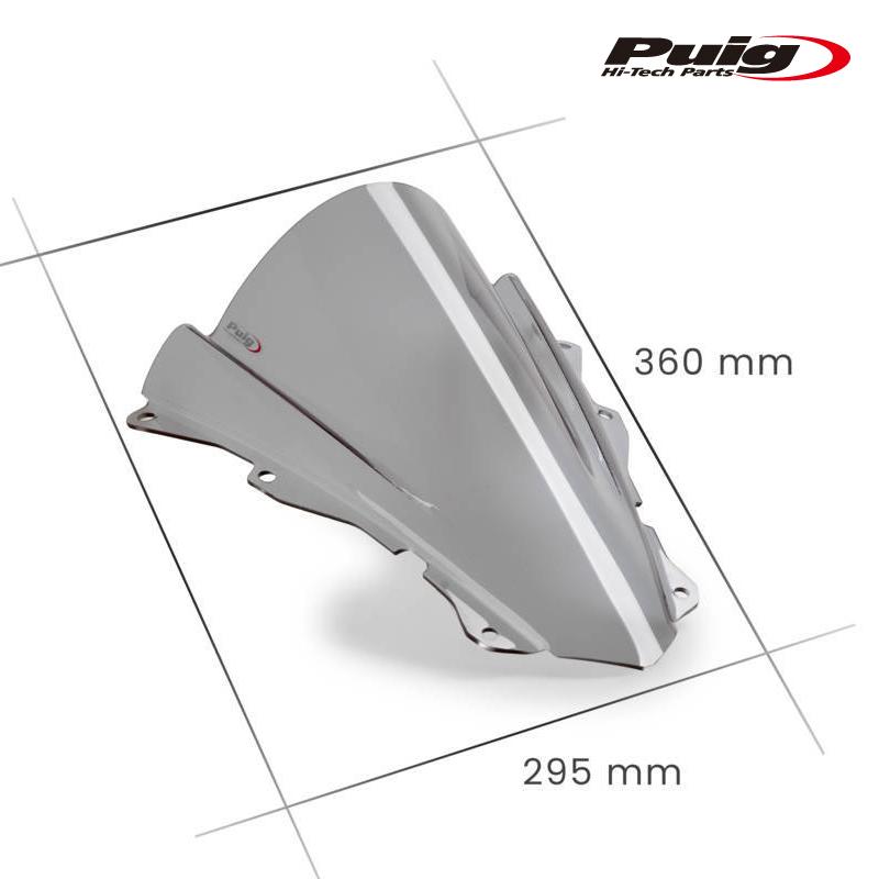 Puig（プーチ） Puig 21767H Z-RACING SCREEN [SMOKE] Kawasaki ZX-4R