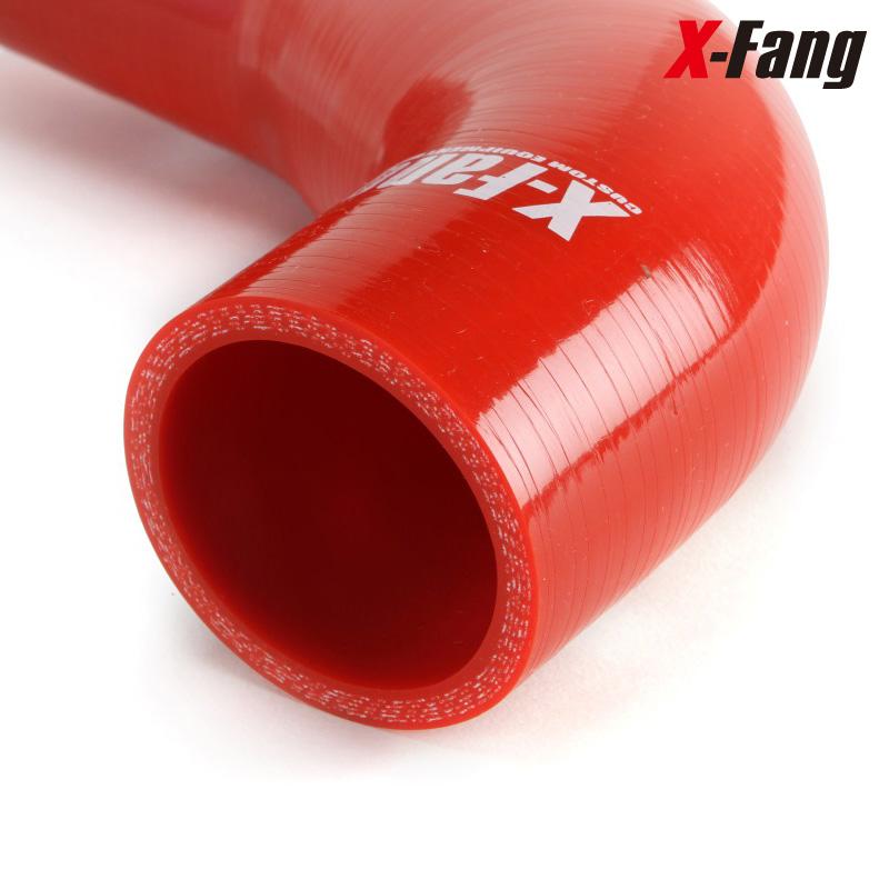 X-Fang Silicon Intercooler Hose SET / CV1W REDシリコン