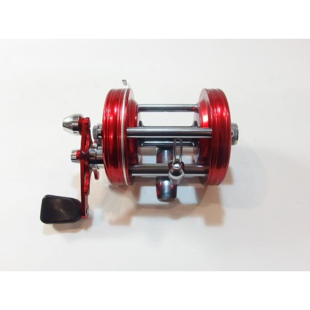 アブ ABU アンバサダー 6000 赤 右巻き ベイトリール オールドアブ