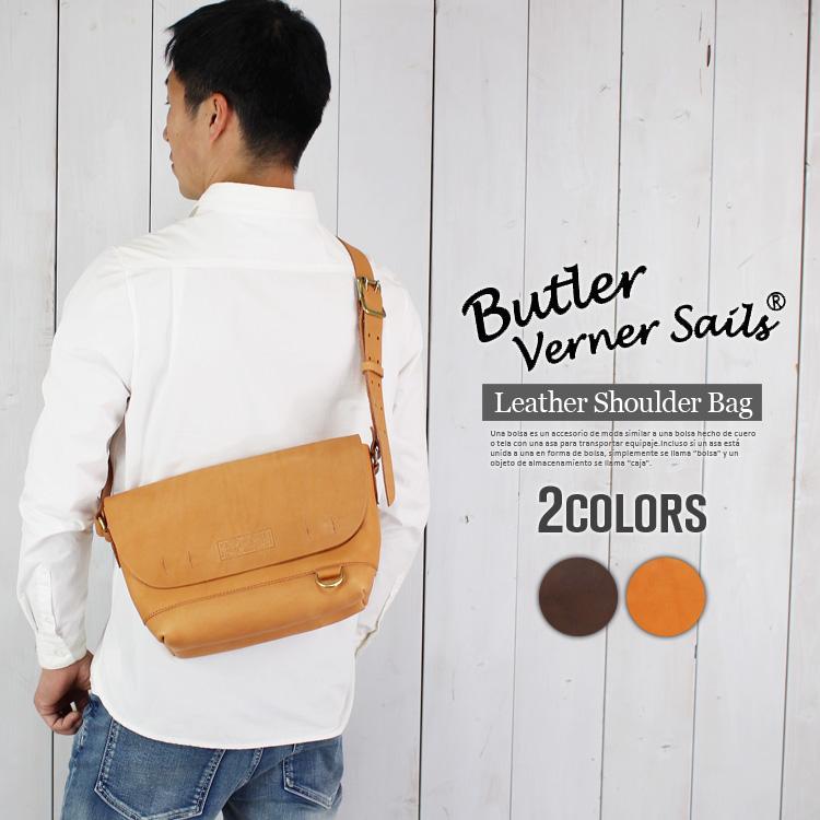 栃木レザー ショルダーバッグ 日本製 牛革 本ヌメ革 メッセンジャー