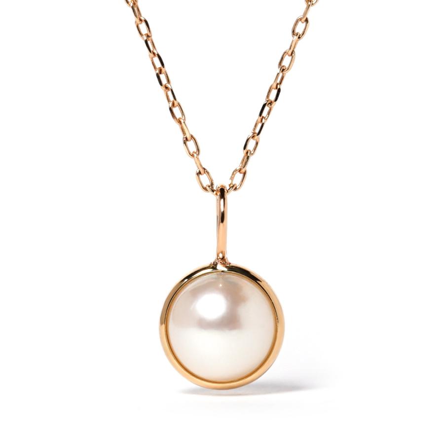 K18 アコヤパール ペンダントトップ メンシス 7mm レディース 女性用