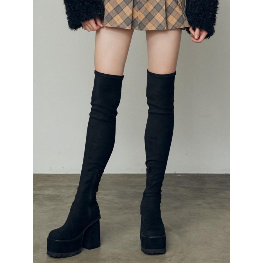 EMODA（エモダ） スクエアフィットロングブーツ 即日発送 限定価格