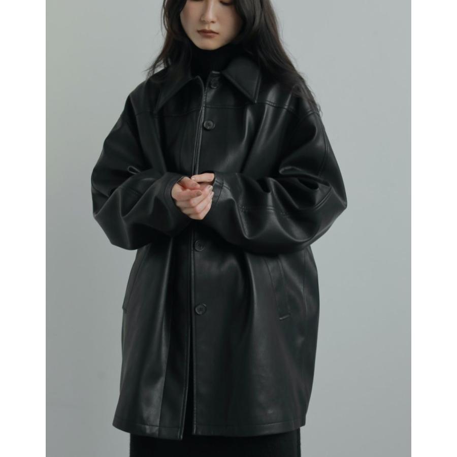 anuke（アンヌーク） Ecoleather Over Jacket 即納 : RAPTURE - 通販
