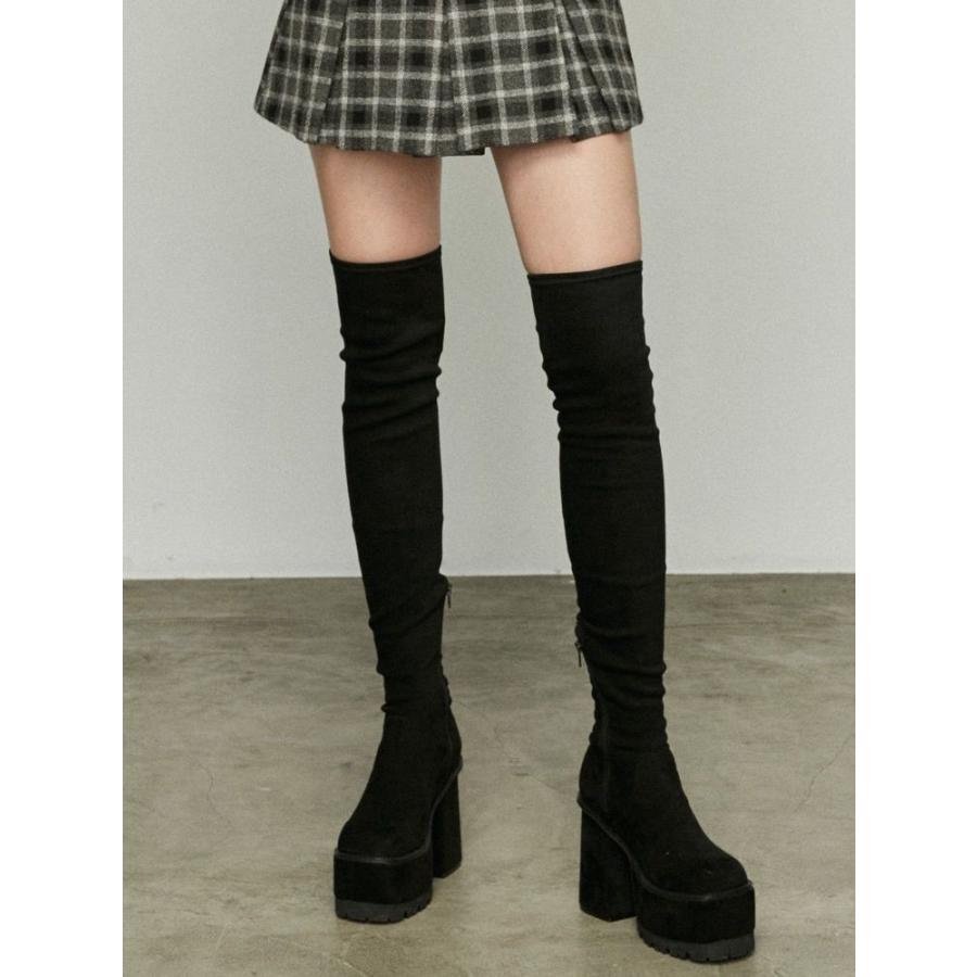 EMODA（エモダ） スクエアフィットロングブーツ 即日発送 限定価格