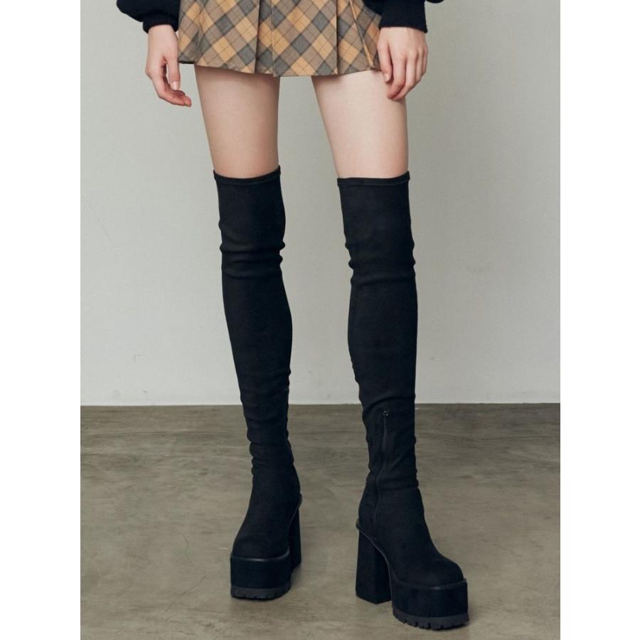 EMODA（エモダ） スクエアフィットロングブーツ 即日発送 限定価格