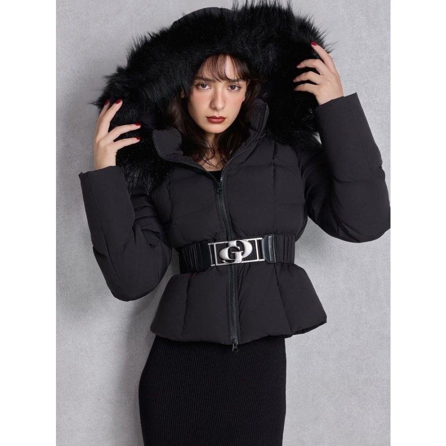 GYDA（ジェイダ） GDベルト付きショートダウンコート 再入荷!! 即日